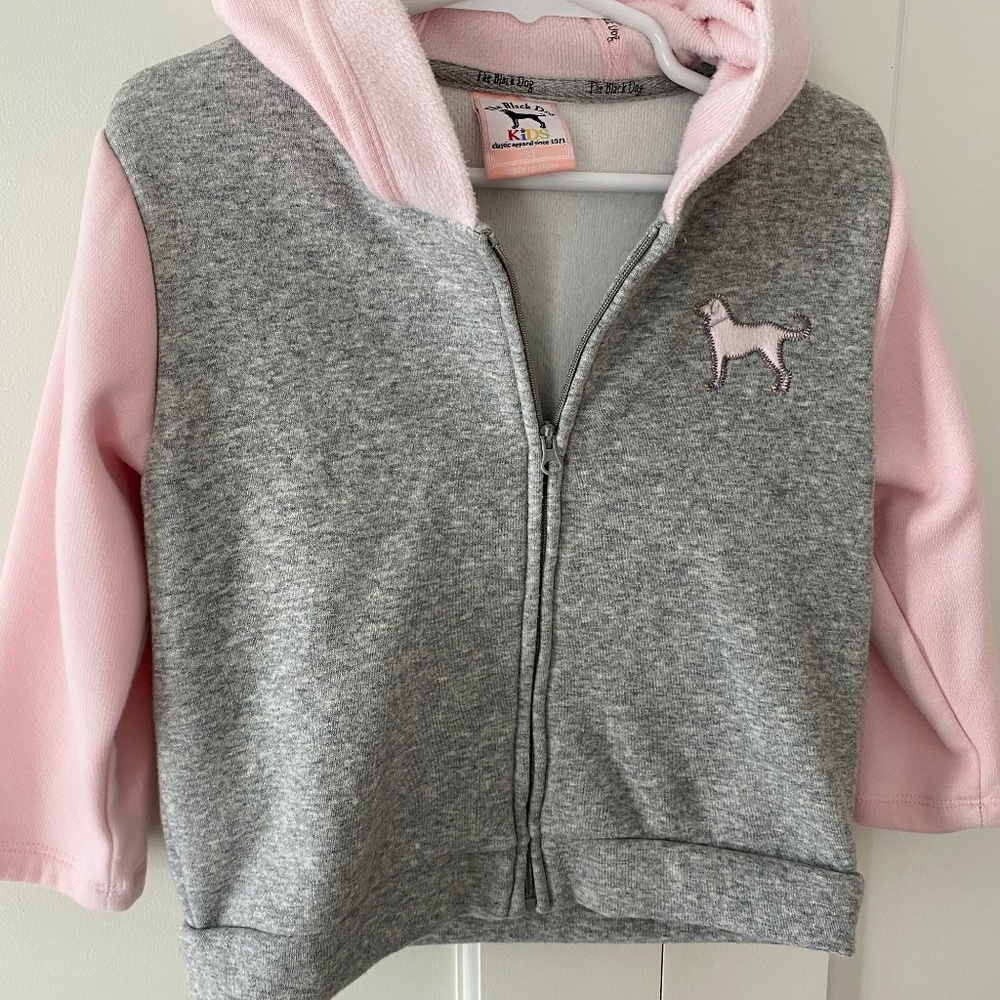 Black Dog full zip sweater